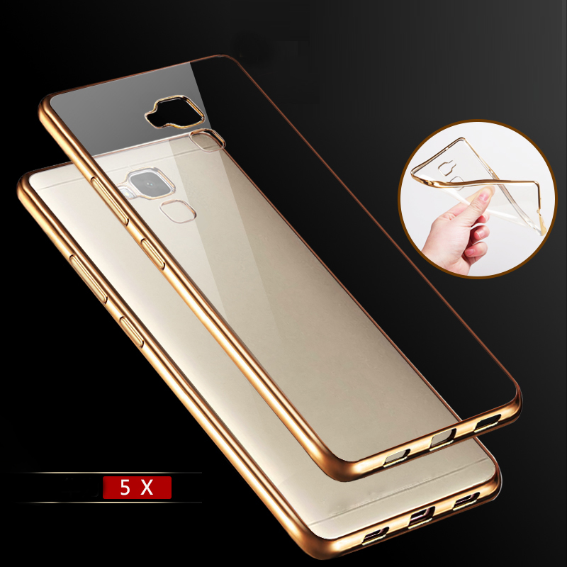 ultra thin clear gold for huawei honor 5x gr5 ultra thin clear gold for huawei honor 5x gr5