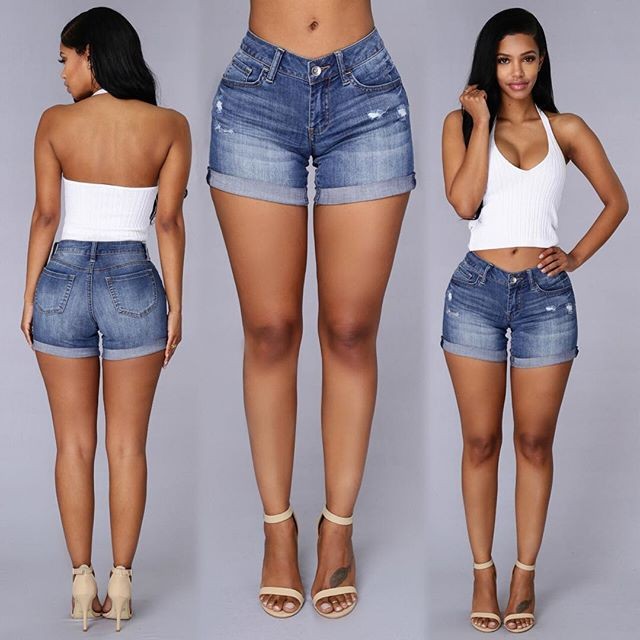 shorts jean Picture - More Detailed Picture about Plus Size 2016 ...