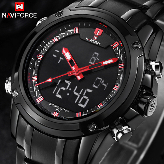 Image of Top Men Watches Luxury Brand Men's Quartz Hour Analog Digital LED Sports Watch Men Army Military Wrist Watch Relogio Masculino
