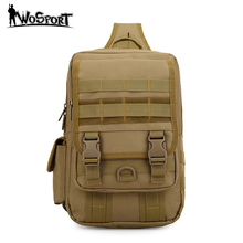 Men 800D Nylon Military Tactical Travel Hiking Riding Bike Cross Body Messenger Shoulder Back Pack Sling Chest Waterproof Bag