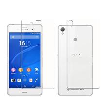 Tempered Glass for Sony Xperia Z3 Screen Protector Front+Back Film for Xperia Z3 D6653 D6603 Protector