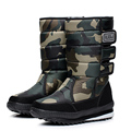 2016 winter warm men s thickening platforms waterproof shoes military desert male knee high snow boots