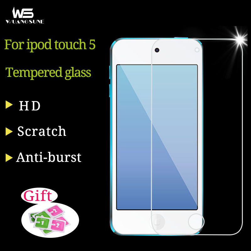 For font b Apple b font iPod Touch 5 Genuine Explosion Proof Premium Tempered Glass Film