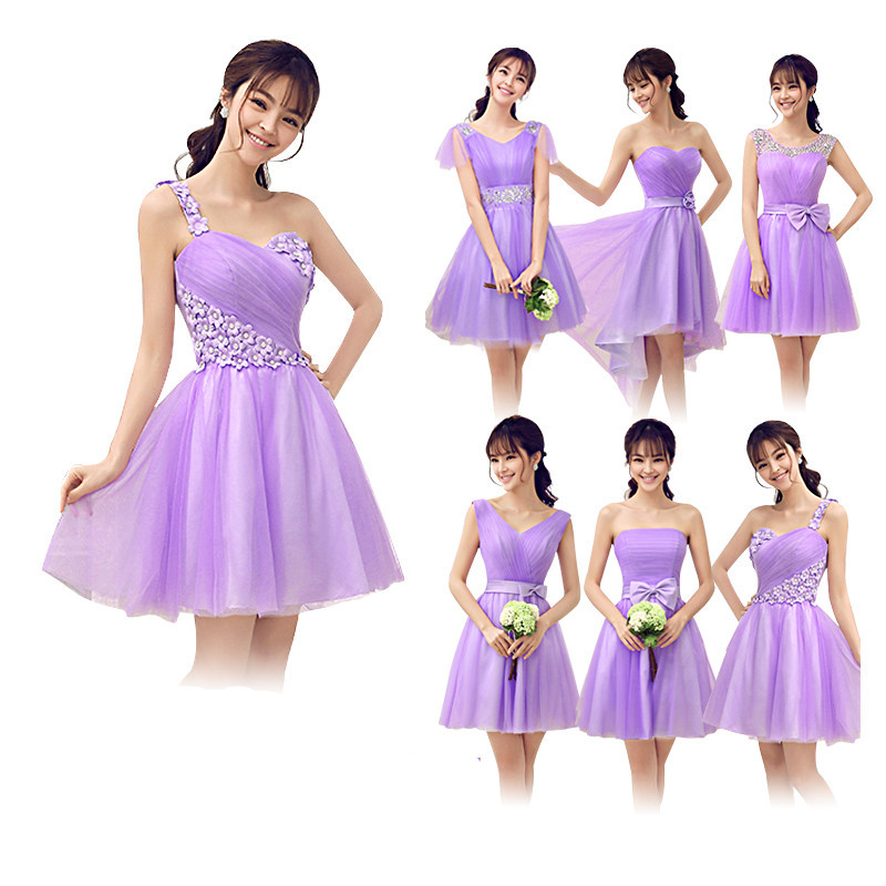 Violet Bridesmaid Dresses