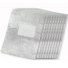 100pcs Aluminium Foil Nail Art Soak Off Acrylic Gel Polish Nail Wraps Remover