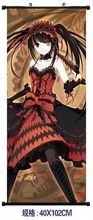 DATE A LIVE Wall Scroll cosplay Tokisaki Kurumi anime Fans Home Decor Poster G27