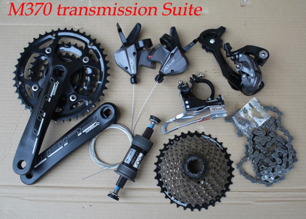 New M370 transmission Suite / 27 speed mountain bike gear