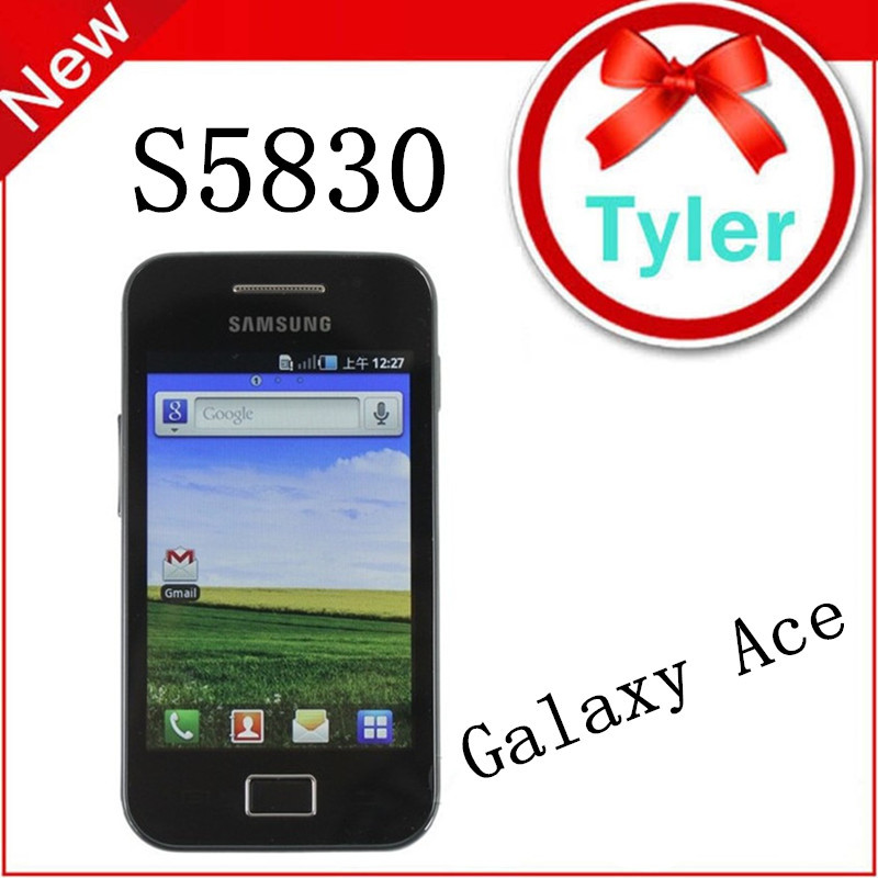 Samsung Galaxy Ace S5830 5MP WIFI GPS Android Unlocked Mobile Phone Free Shipping black 