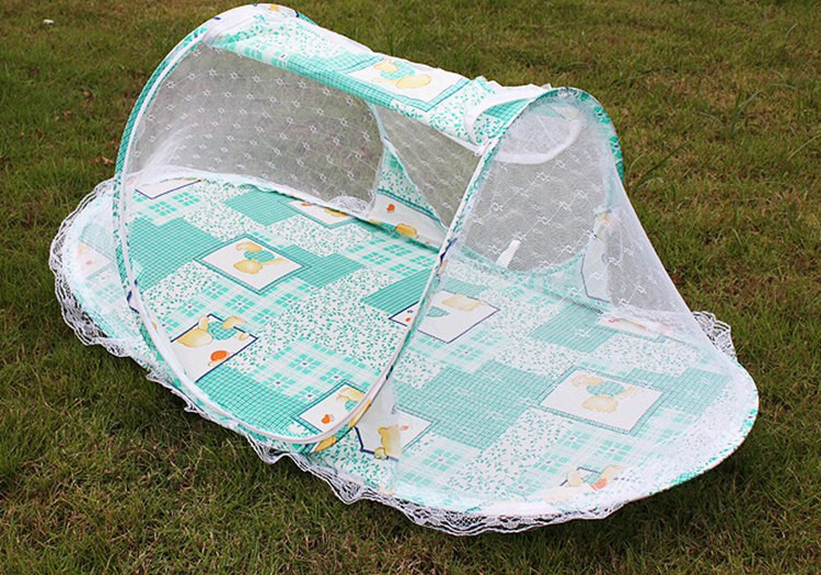 1106038CM Convenient Portable Baby Crib With Netting Outdoor Newborn Baby Play Tent Breathable Folding Baby Crib Travel Cot (14)