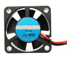 DC 12V Mini Cooling Fan 30mm x 30mm x 10mm Small Exhaust Fan for 3D Printer RAMPS Electronics / Extruder