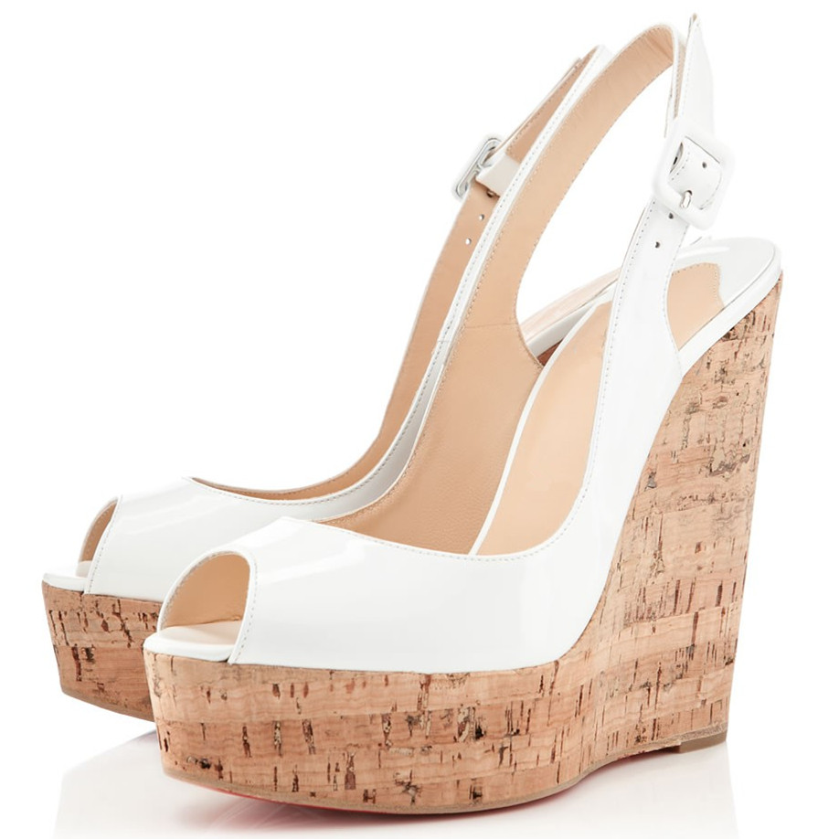 Christian louboutin une Plume 140mm Wedges outfit