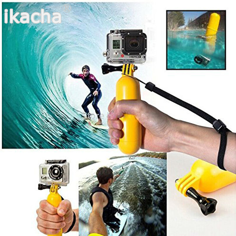Yellow Water Floating Hand Grip Gopro (12)