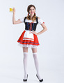 Halloween German Beer Girl Costume Fraulein Dirndl Fancy Dress Oktoberfest sexy Cosplay Costume M L XL