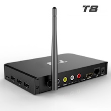 2016 T8 HD TV Box Android 4 4 TV Box Quad core 2G HDMI WIFI Bluetooth