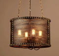 4 Heads Nordic Creative Industrial Vintage Art Iron Pendant Lamp Coffee Shop Restaurant Loft Style Pendant