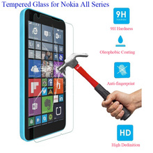 9H 2.5D Tempered Glass Screen Protector Protective Film For Nokia Lumia 435 520 530 535 630 640 730 820 920 1020 1320 1520 XL