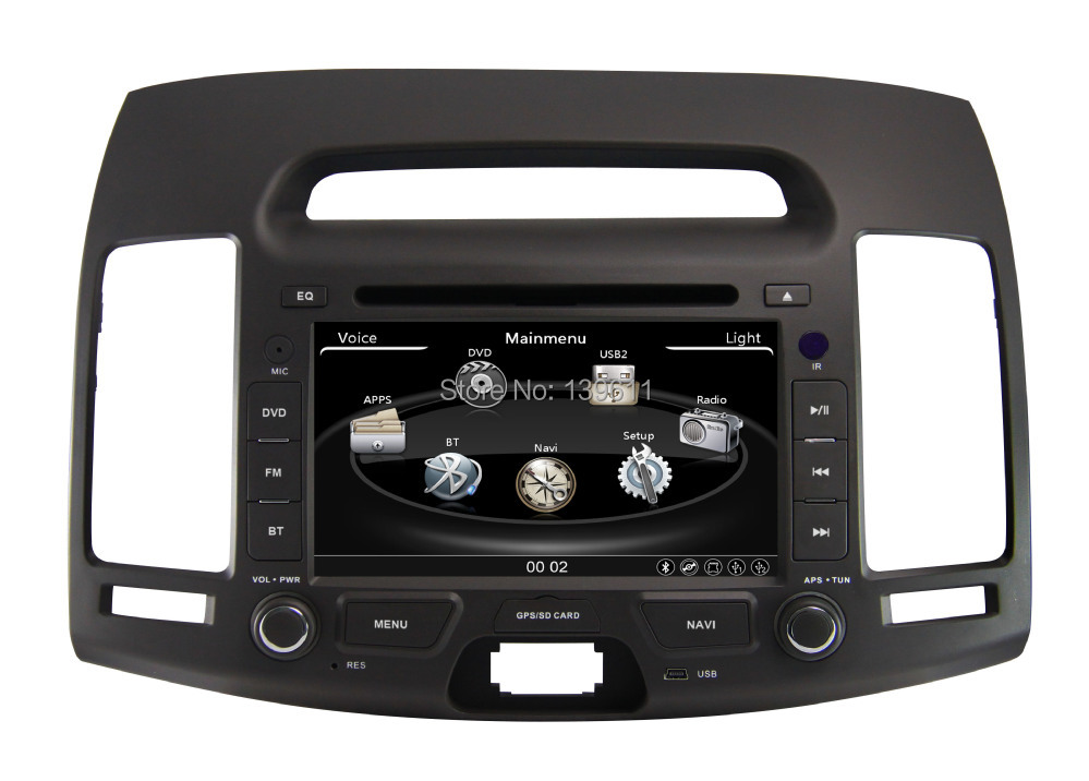 ZESTECH 2 Din HD digital touch screen car stereo for Hyundai Elantra