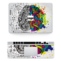 Hot Sale Laptop Left Right Brain Skin for Macbook Sticker Front Keyboard Rest Wrist Pad Vinyl