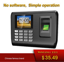 No software USB download data Mini Fingerprint time attendance system Biometric Fingerprint Time Clock Recorder
