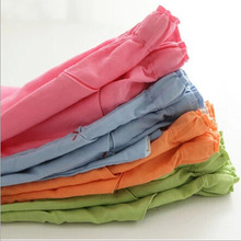2015 New Children Linen Candy Color Pants Big Boys Girls Summer Cotton Breathable Hemp Trousers Kids