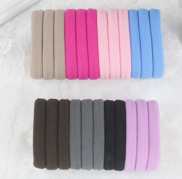Гаджет  10pcs/lot Candy Fluorescence Colored Hair Holders High Quality Rubber Bands Hair Elastics Accessories Girl Women Tie Gum None Одежда и аксессуары