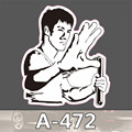 10pcs A 472 waterproof paper posted single tide brand stickers stickers skateboard trolley toon stickers graffiti