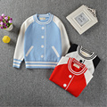 New Autumn Boys Girls Sweater Kids Children Fashion Baseball Pullovers Jumper Sweater Girl Knitwear Baby Girls
