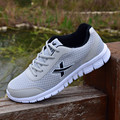 2016 New Lightweight Breathable Mesh Mens Casual Shoes Adult Casuals Shoe Men Shoes Black Blue Green