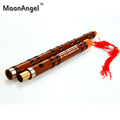 Bamboo Flute Professional Red line Woodwind dizi Musical instruments C D E F G Key Chinese