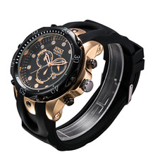 2014 Hot fashion designer men s silicone strap quartz watch classic men s luxury watches top