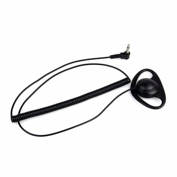 3.5 mm Listen Only D Shape Earpiece Earhook (4)