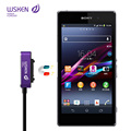 Original Wsken USB line for Z1 Z2 Z3 Z3 Compact Tablet XL39H Two sides alloy magnetic
