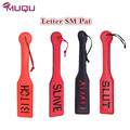 Slave Bitch XO 320mm Black Red Pink BlTCH SM Flog Spank Paddle Beat Submissive Slave Kinky
