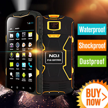 No.1 X1 Outdoor Mobile Phone Smartphone 5.0″ HD MTK6582 Android 4.4 phones 8GB Waterproof Shockproof Dual camera13MP 3300mAh Hot