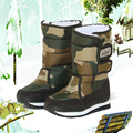 children s shoes camouflage boys winter boots girls waterproof kids winter boots warm fur lining fashion