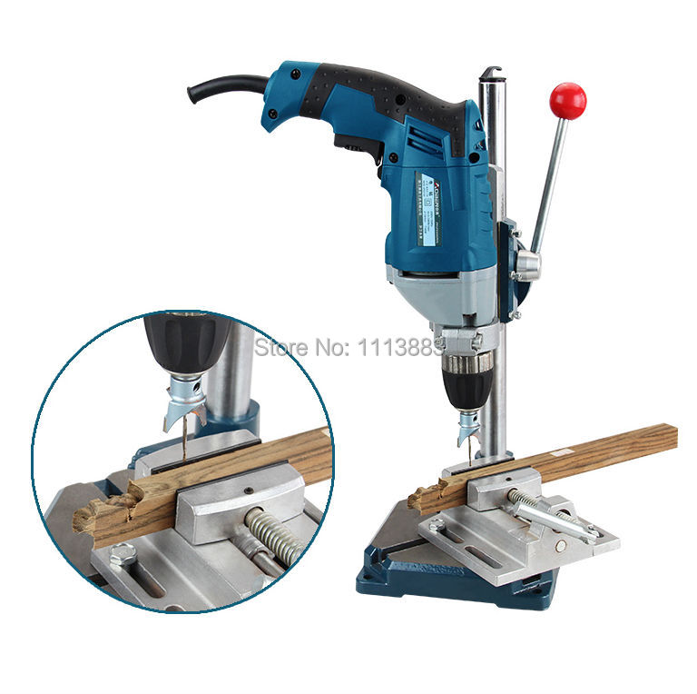 Heavy Duty Drill Stand, Drill Press Cast Iron Stand for Hand Electrical