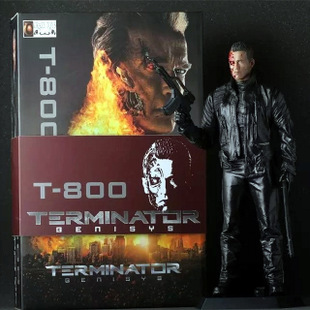 Crazy Toys The Terminator 2 T-800 Arnold Schwarzenegger PVC Action Figure Collectible Model Toy 12