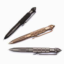 Outdoor Travel Camping Security Protection Tactical Wolf Pen Self Defense Survival Tool Aluminium Alloy 6061 Anti-Skid Weapons