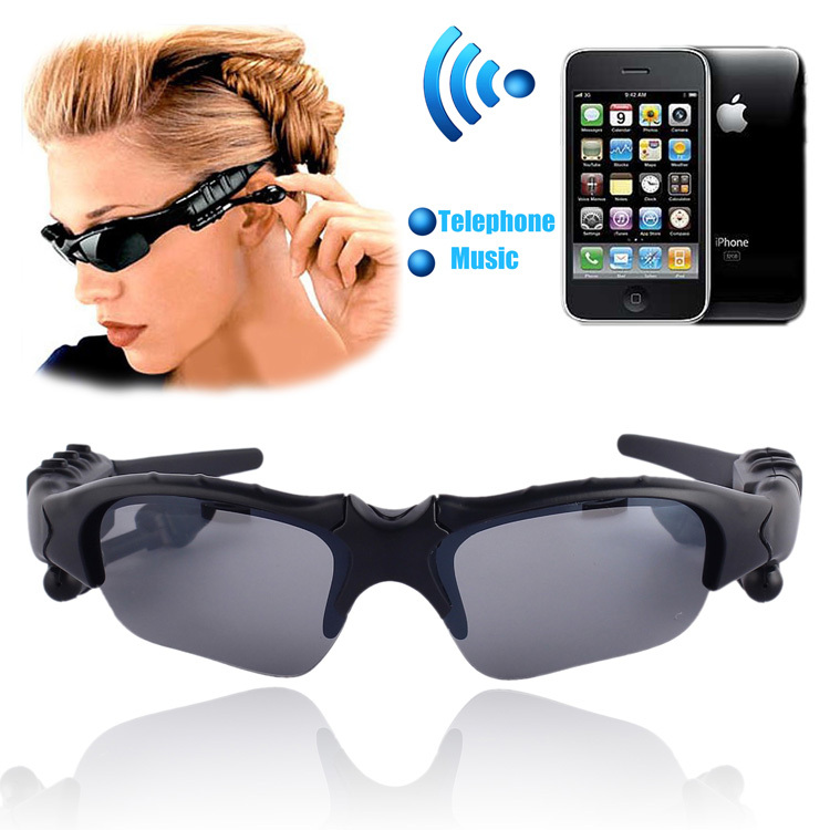 Sports Wireless Bluetooth 4.0 Glasses Headset handsfree earphone Polarized Drivi