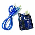 1set UNO R3 MEGA328P ATMEGA16U2 for Arduino Compatible USB Cable Free Shipping
