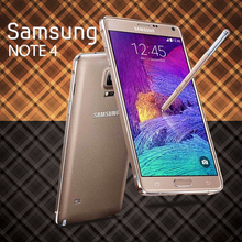 Top Sale Cell Phones for Samsung Galaxy Note 4 Mobile Phone 5.7″ Screen Dual Core Android Unlocked Smartphone