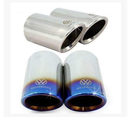 High quality VW Tiguan Volkswagen Tiguan 2010 2011 2012 2013 2014 car styling exhaust pipe car covers Car Silencer decorate