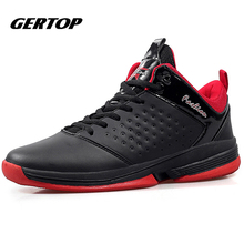 Mens Basketball Shoes Zapatillas High-Top Rubber Sneakers
