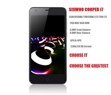 Original SISWOO I7 Cooper 4G LTE 5 inch MTK6752 Octa core 64bit Smartphone 1280x720 HD IPS