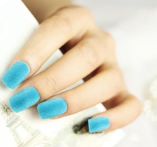 Free shipping one box Velvet used with gel nail polish Powder For Nail Art decorations nail sticker M841
