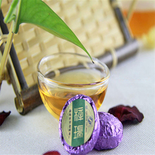 Chinese Mini Ripe Puer Tea Lavender Flavor 125gTea Slimming Stomach Yunnan Healthy Tea Pu er Tuo
