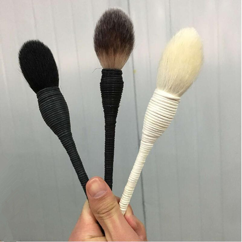2016 Korea handmade rattan makeup brush fashion Professional makeup tools brush hand-tie lines blush