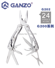 New Hot Sale Ganzo G202 multifunctional tool plier car outdoor camping rescue tools gift Free shipping