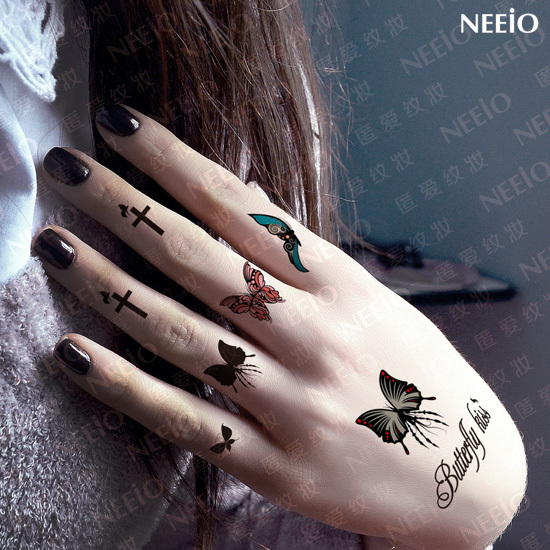 aliexpress com acheter tatouage temporaire papillon doigt aliexpress com acheter tatouage temporaire papillon doigt