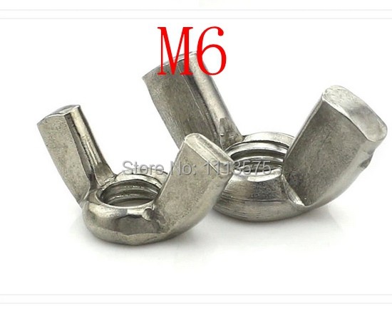 M6,304,321,316 stainless steel butterfly nut,wing nut,wing nuts,bolts and nuts,lock nuts nuts and bolts hardware